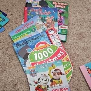 7 Disney Holiday Storybook Set christmas Books